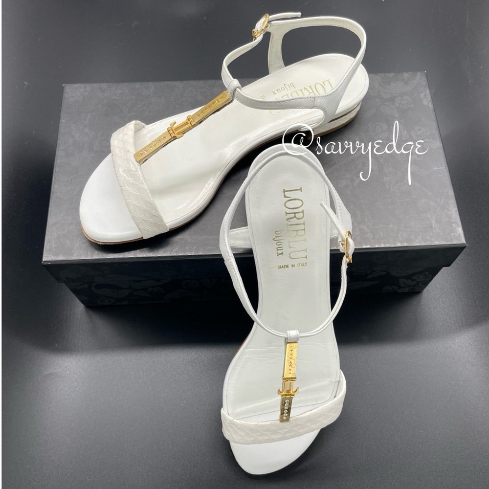 LORIBLU Leather Sandals